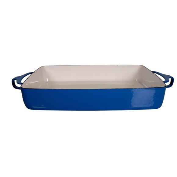 Dansk Kobenstyle Jens Quistgaard Blue Casserole Pan Baking Dish France MCM - Picture 2 of 16